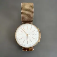 スカーゲンSKAGEN ☆HYBRID 腕時計 ゴールド　取説付のサムネイル
