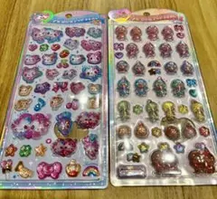 【正規品】うるちゅるポップシール　まじかるみゆーちゃん・モンチッチ2枚まとめ売り