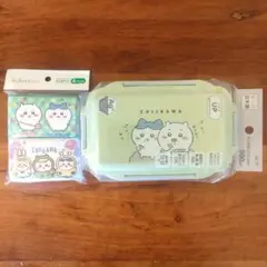 신품 치이카와 抗菌 ランチボックス 500ml＆ ポケットティッシュ セット