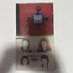 PERSONZ MODERN BOOGIE&NO MORE TEARS2枚組CD