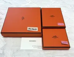 HERMES オレンジ ギフトボックス 3点セット