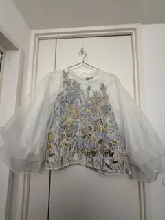Sister Jane 刺繍入り長袖トップス Sのサムネイル