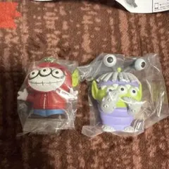 ディズニー ピクサー エイリアン フィギュア 2種セット