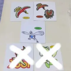 ポケモンパンシール 　デコキャラシール