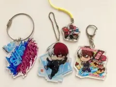 ヒロアカ♡轟焦凍アクリルキーホルダー 4個セット♡大阪限定♡ジャンプショップ購入