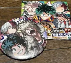 僕のヒーローアカデミア BIG缶バッジ 原画展