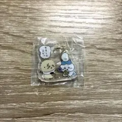 ちいかわ　ペアアクリルチャーム　ハチワレ×ラッコ