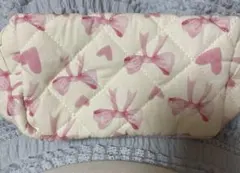新品　リボンポーチ