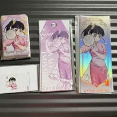 鬼滅の刃 新繹シリーズ カナヲ アクスタ 缶バッジ 色紙 カード 4点