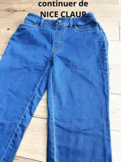 continuerdeNICECLAUP デニムパンツ M 伸縮性 カジュアル