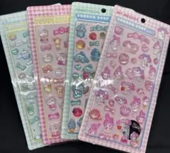ボンボンドロップ シナモロール ハンギョドン マイメロディ キティ シールセット