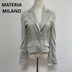 訳あり MATERIA MILANO マテリア ジャケット 38 おしゃれのサムネイル