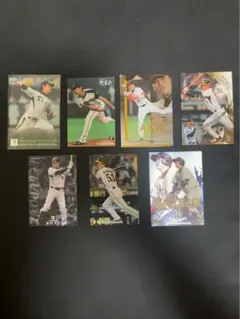 希少】プロ野球チップス2000「ON CARD」5枚セット（王貞治・長嶋茂雄
