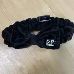 King & Prince リセンスヘアバンド 黒 リボン付き