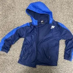 Nike フード付きジャケット キッズM ネイビー/ブルー