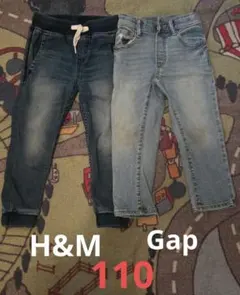 H&M GAP キッズ デニム ジーパン セット 4歳