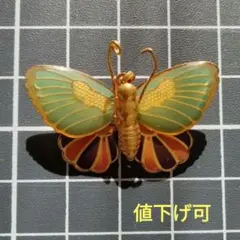 蝶デザイン ブローチ