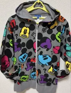 東京ディズニーリゾート　ミッキーグレーのパーカー Mサイズ