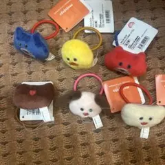 mojojojo マスコット付き ヘアゴム 全6種