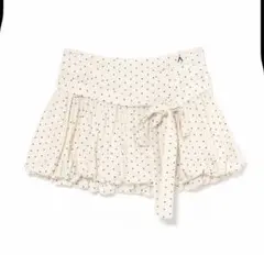 sovisoon dot frill satin short pants M】 - メルカリ