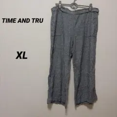 TIME AND TRU 【XL】 グレー カジュアルパンツ