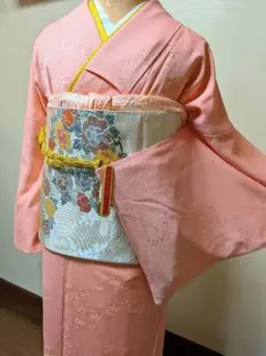 ◉緊急在庫処分◉中古正絹シンプル打掛⚫︎白/薄紫オーガン打掛の下着にT517-64 中古⚫︎正絹⚫︎シンプル打掛⚫︎白/薄紫⚫︎オーガンジー打掛の下着