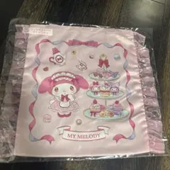 マイメロディクロミ 当たりくじ フリル付きトート マイメロディ