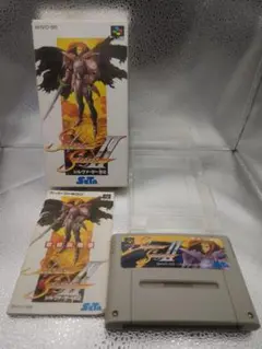 シルヴァサーガ2□箱、説明書、ソフトのセット　スーパーファミコン