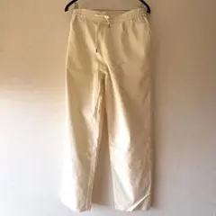 COENアイボリー カジュアルパンツ ウエストゴム