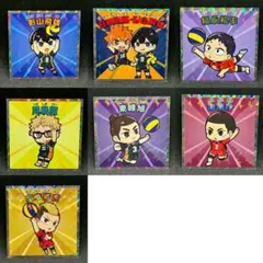 ハイキュー!! ウエハースシール 7枚セットのサムネイル
