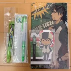 新品　TIGER&BUNNY ワイルドタイガー文房具　4点セット