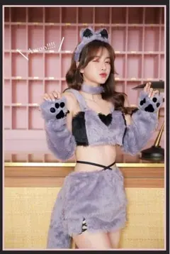 Malymoon／マリームーン 狼 コスプレ 🐺🤍 . #malymoon #マリームーン #costume #model #new #新作