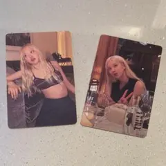 Rosé Blackpink ロゼ トレカ　Rosie 2枚セット