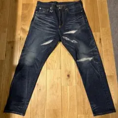 uniform experiment DAMAGED DENIM PANTS