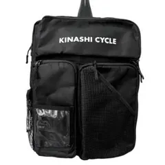 KINASHI CYCLE キナシサイクル ワンショルダーバック ブラック 完売！木梨サイクルのショルダーポーチバッグキナシサイクル