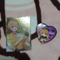 すとぷり　るぅとくん　缶バッチ　トレカ