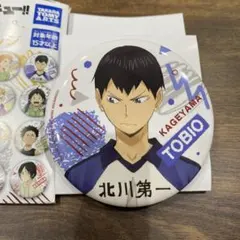 ハイキュー 影山飛雄　缶バッジ