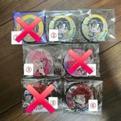めておら 缶バッジ 明雷らいと みかさくん ロゼ