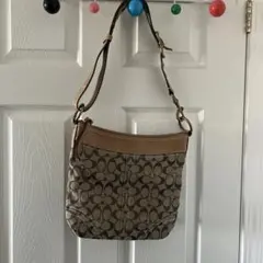 COACH モノグラム ショルダーバッグ