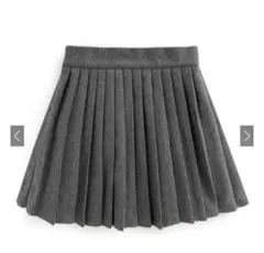 GRL インパン裏地付きプリーツミニスカート　(ai154)