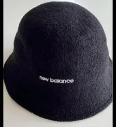 new balance 黒 バケットハット