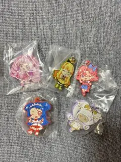 ひみつのアイプリ ラバーマスコットコレクション 5個セット