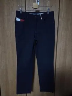 トミーヒルフィガー ゴルフ メンズ ベーシック ストレート ロングパンツ 冬