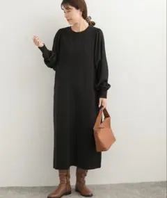 アーバンリサーチドアーズ　ボリュームスリーブドッキングワンピース
