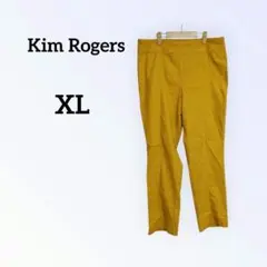 ✨️Kim Rogers カジュアルパンツ マスタード【XL】レディース 黄色