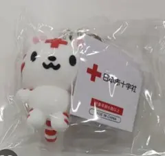 赤十字　ハートラちゃん　フィギュア　キーホルダー　立ちポーズ　新品のサムネイル