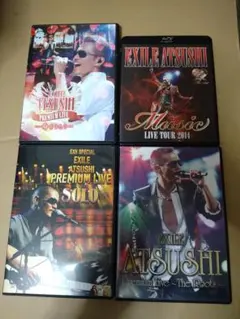 EXILE ATSUSHI　ライブＤＶＤ４点セット