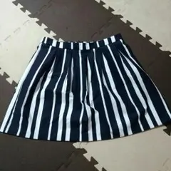 トレンド　ストライプスカート　40サイズ