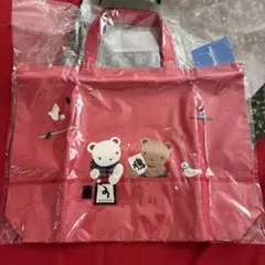 familiar×鳩居堂のおけいこバッグ赤色(新品未開封タグ付き) - メルカリ