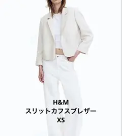 H&M ジャケット スリットカフスブレザー